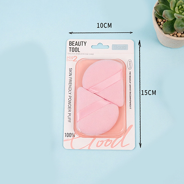Triangular Powder Puff 2-Piece