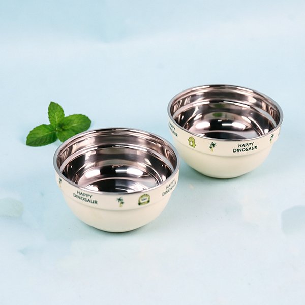 12 cm 304 Stainless Steel Heart Bowl JD196