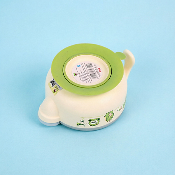 JD261 Korean Style Kids Sealed Water Injection Bowl 300mL 304 Stainless Steel