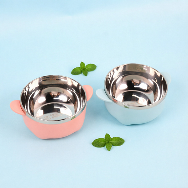 XC-443 Guofeitu 304 Stainless Steel Double Ear Bowl 250ml