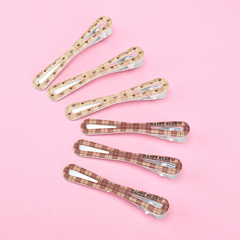 Simple Enamel Duckbill Clip