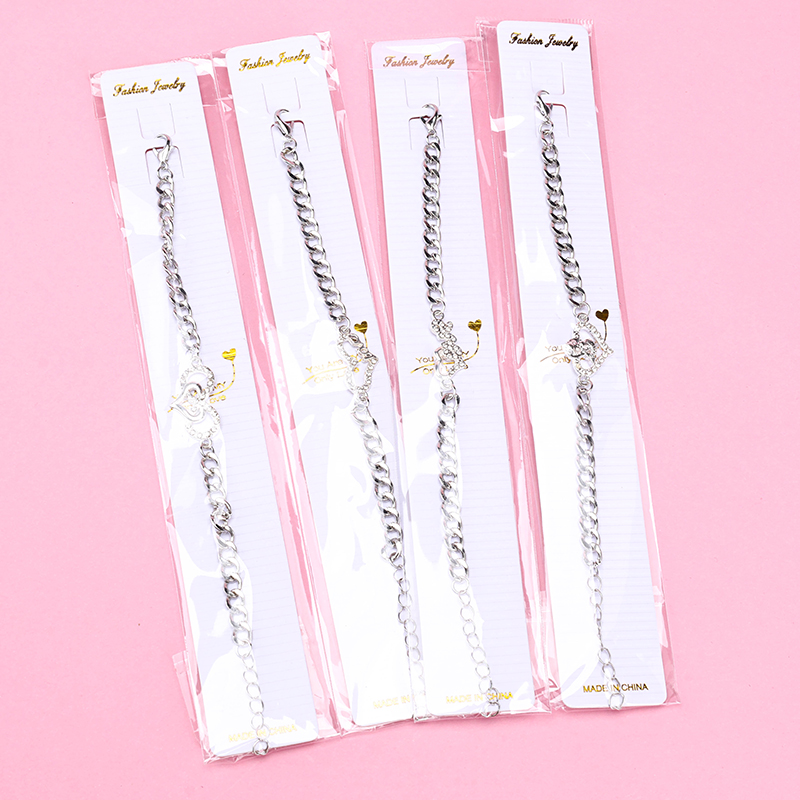 New Exquisite Rhinestone Alloy Bracelet 4021001192