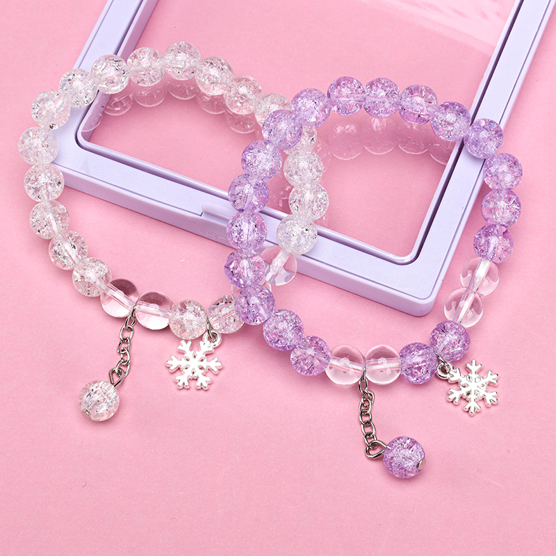 Burst Flower Pendant Bracelet