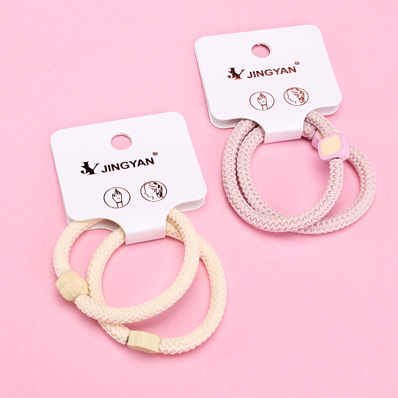 Boxed Two Colored Oil Drop Accessory Hair Bands