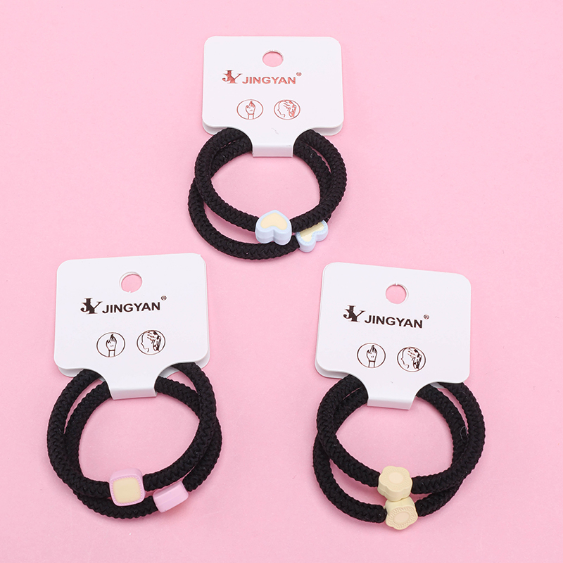 Boxed Two Oil Drop Accessory Black Hair Bands