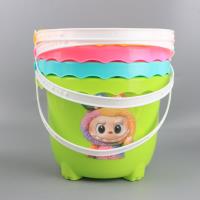 WLY169中号脚丫圆沙滩桶（19*15） 2