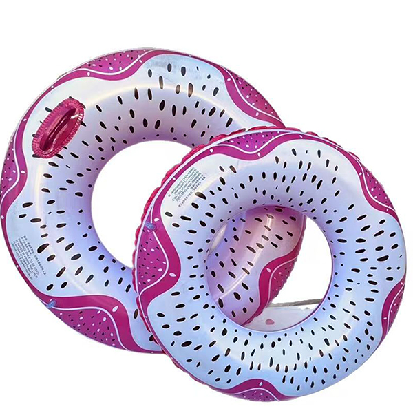 90cm PVC Fruit Swim Ring with Handles