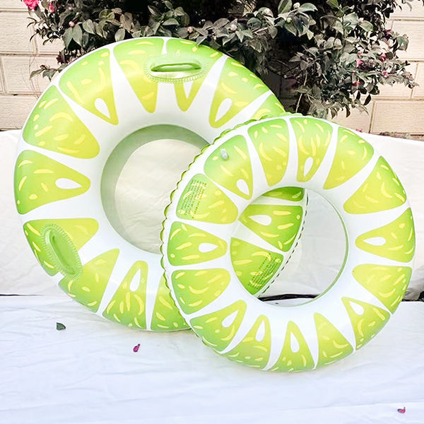 90cm PVC Fruit Swim Ring with Handles