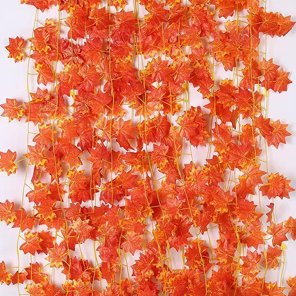 Artificial Red Maple Leaf Vine