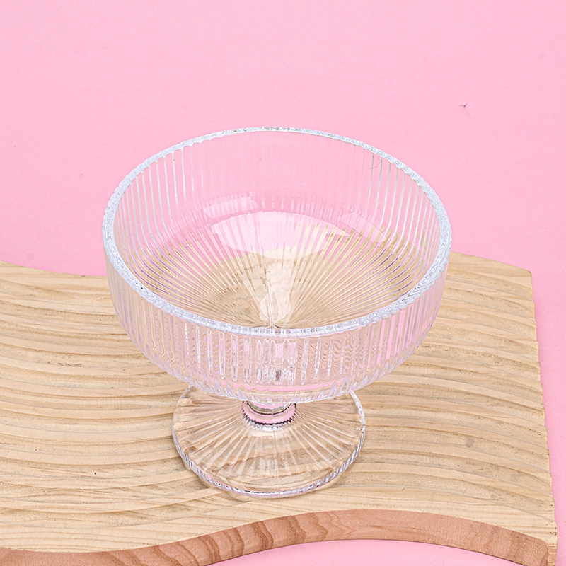 IC28 Low Vertical Bar Ice Cream Cup Glass 1210500061