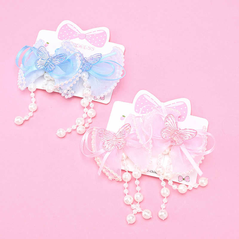 Pearl Tassel Duckbill Hair Clip