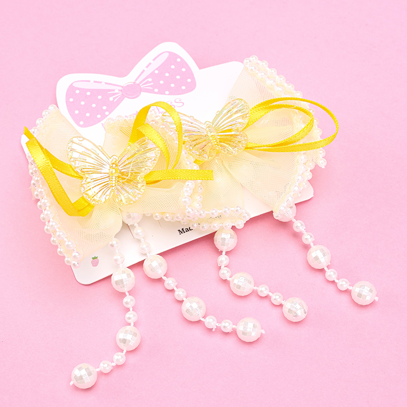 Pearl Tassel Duckbill Hair Clip
