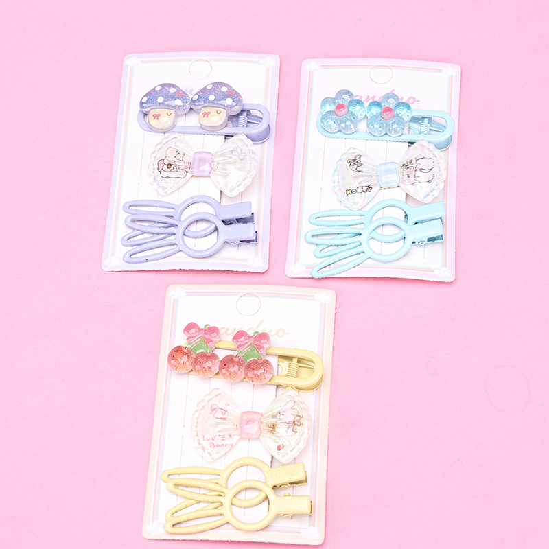 Spring Color Duckbill Clip Set