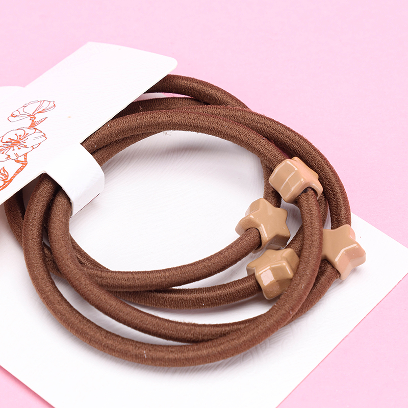 Four Curry Star Accessory Rubber Hair Ties