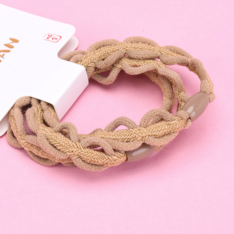 Three Colored Woven Flat Hair Bands