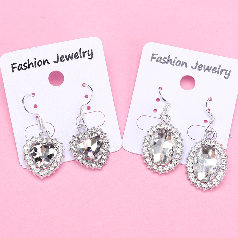 Long Bar Crystal Rhinestone Earring