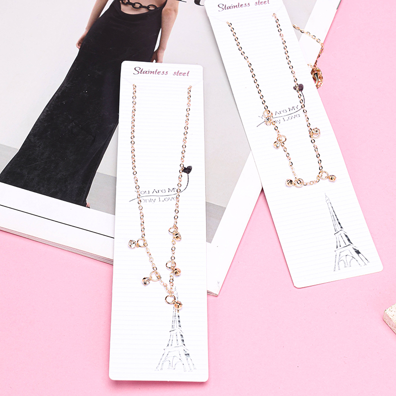 Five Simple Crystal Necklace