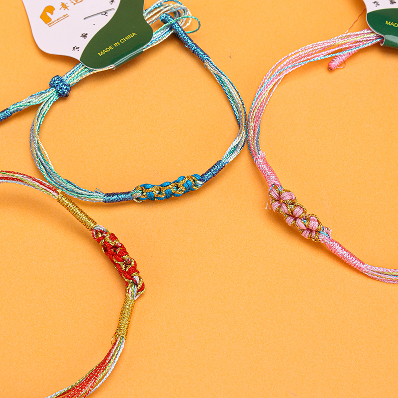 Iridescent Peach Blossom Bracelet