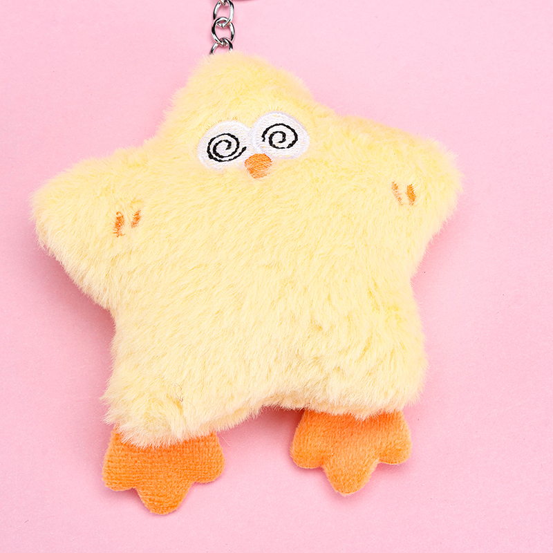 Five-Star Chick Plush Bag Charm
