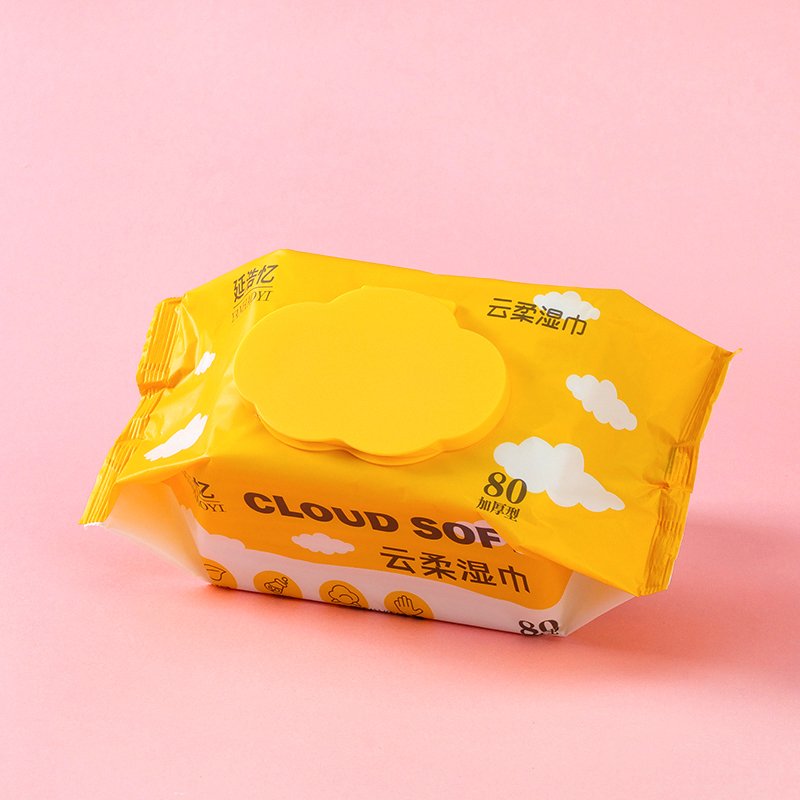 Yanhao Cloud Soft Wet Wipes 80 Sheets Fabric 3100100228