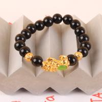 PY10#猫眼金貔貅手链 3