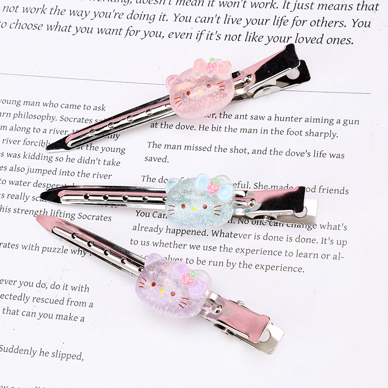 Resin Duckbill Hair Clip