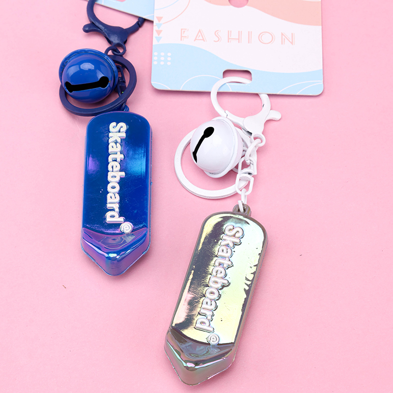 Plated Bell Skateboard Charm