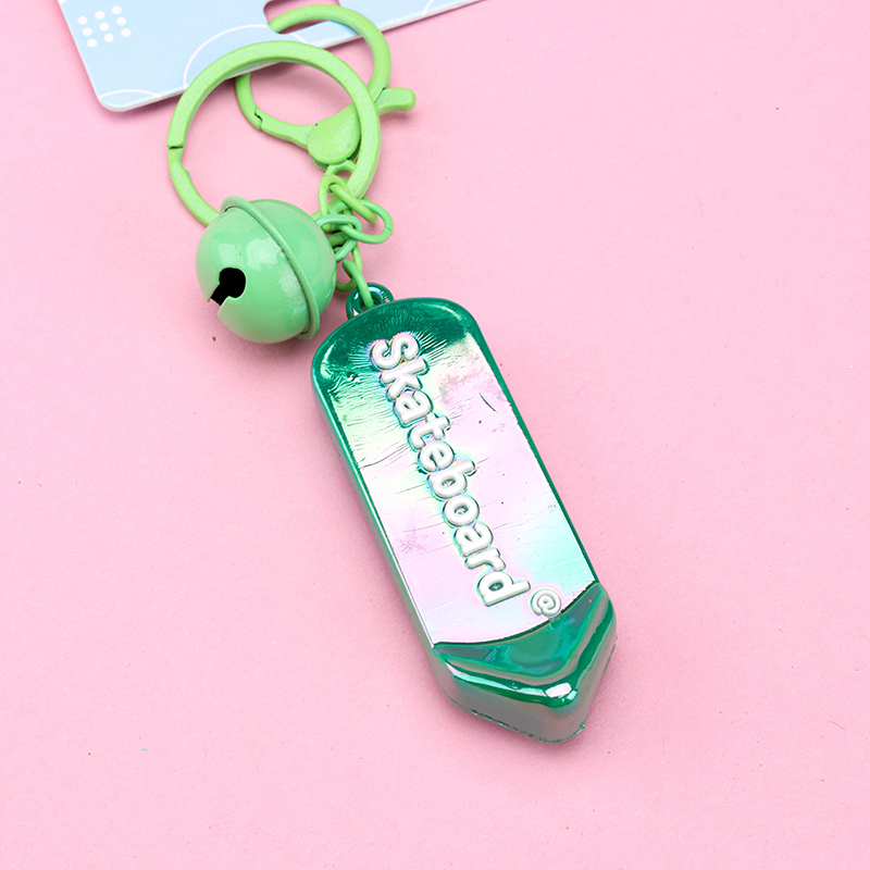 Plated Bell Skateboard Charm