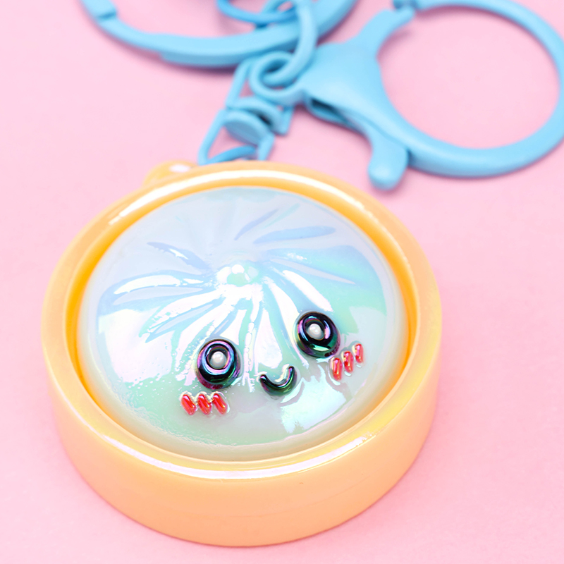 Plated Bell Bun Charm