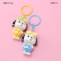 Cartoon Glasses Dog Charm