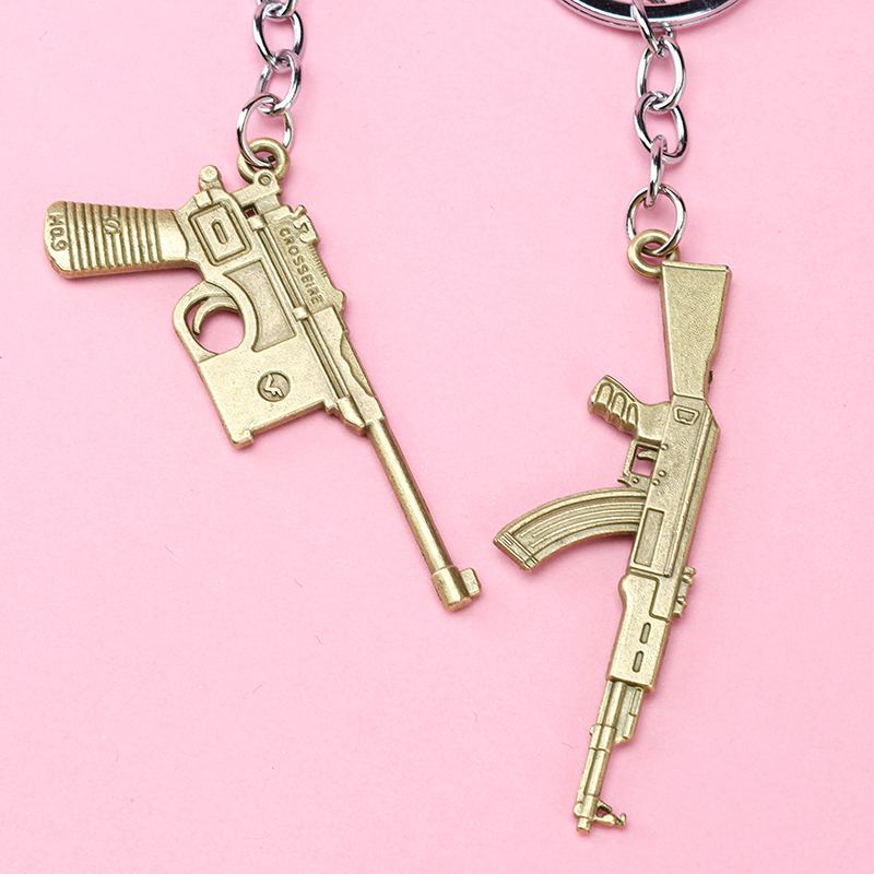 Alloy Toy Gun Charm