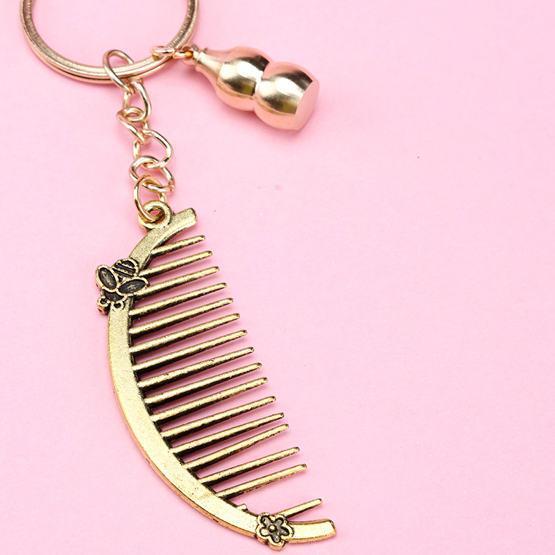 Alloy Comb Gourd Charm