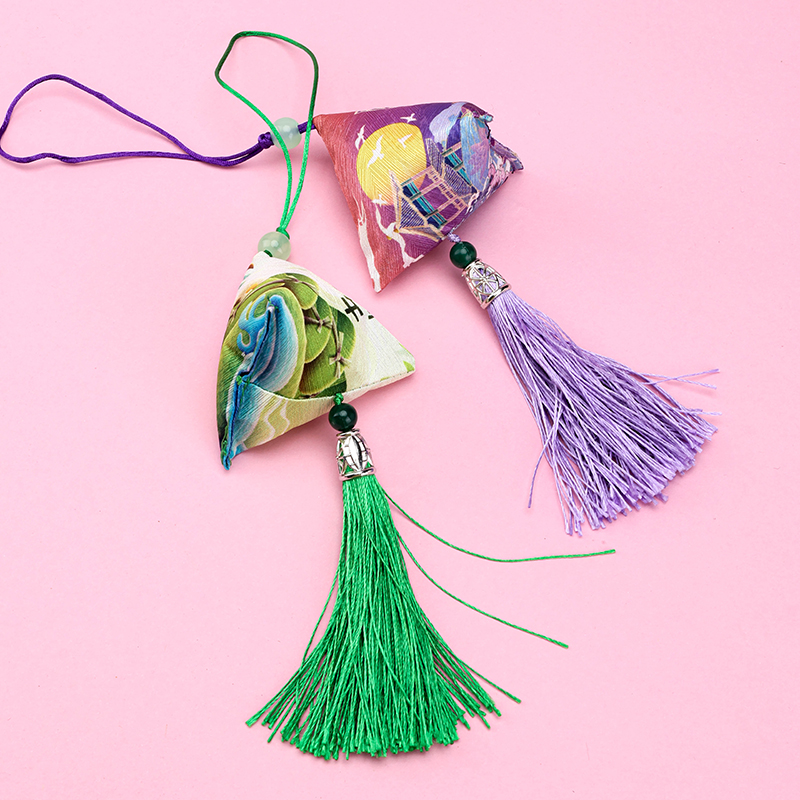 Triangular Tassel Zongzi Charm