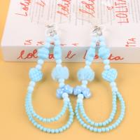 TL00072毛球双链手机链 2
