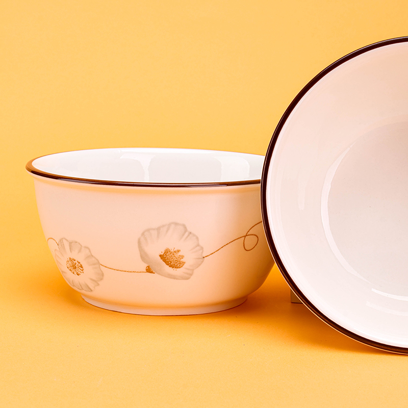Mingxin 6-inch Sweetheart Bowl Random Pattern Ceramics 1200600823