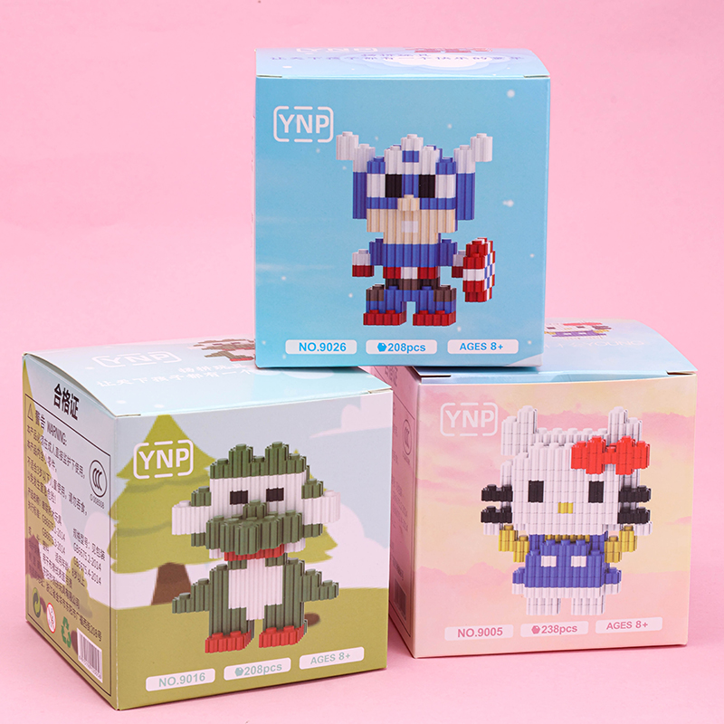 YNP Color Box Mixed Building Blocks PP 2191500333
