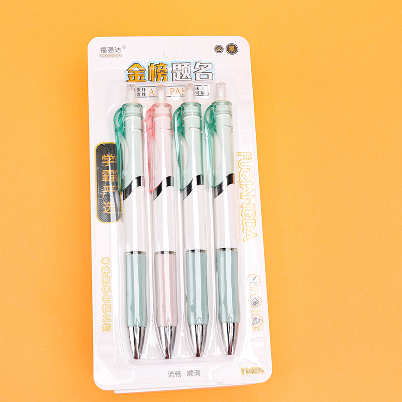 Classic Retractable Gel Pen 4 Pack