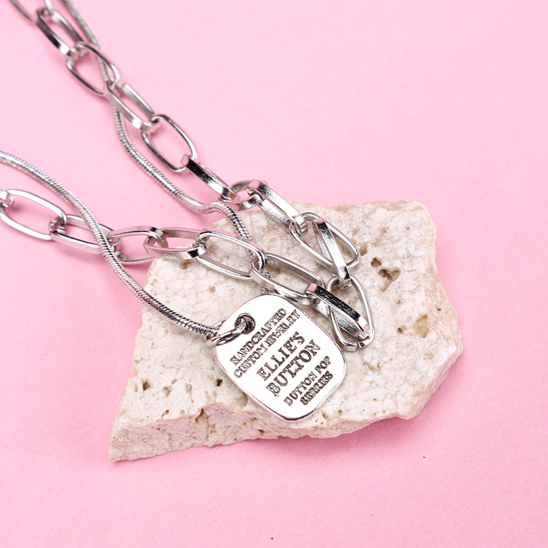 Fashion Letter Pendant Necklace