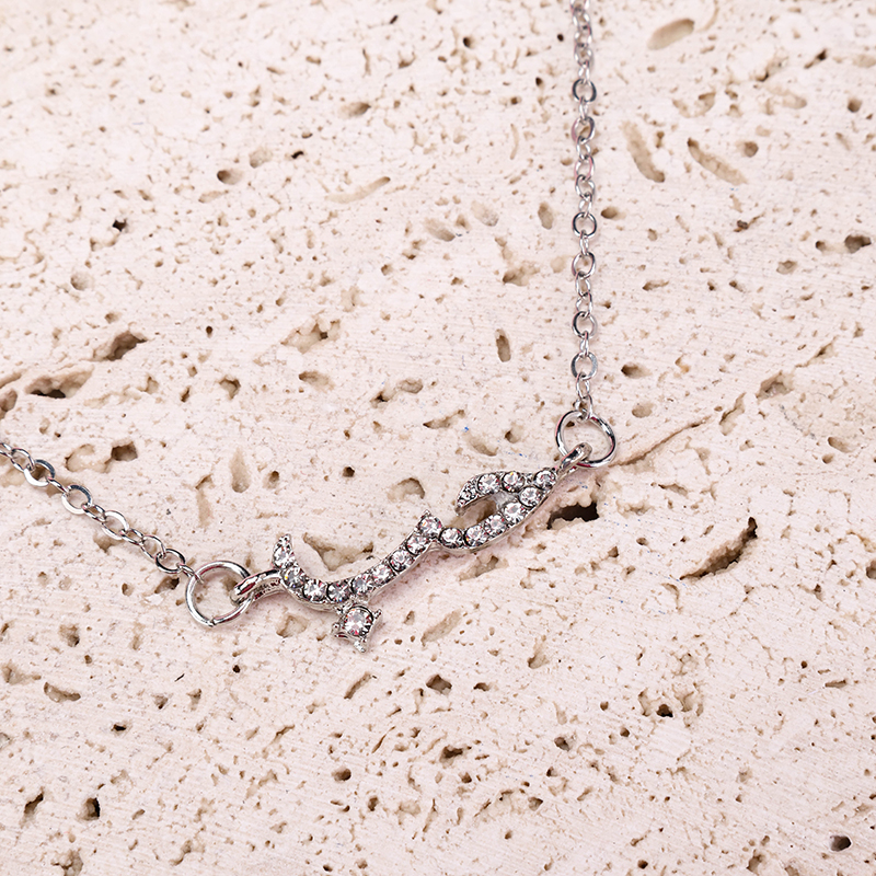 Simple Rhinestone Necklace