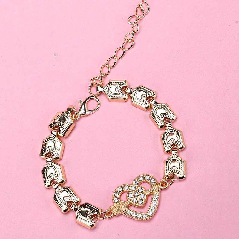Hollow Rhinestone Bracelet