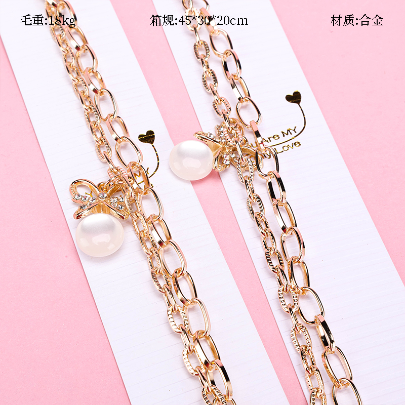 Rhinestone Butterfly Bracelet
