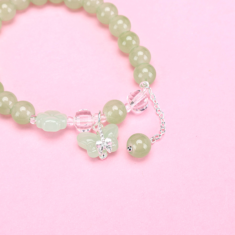 Jade Style Beaded Bracelet 4021001268