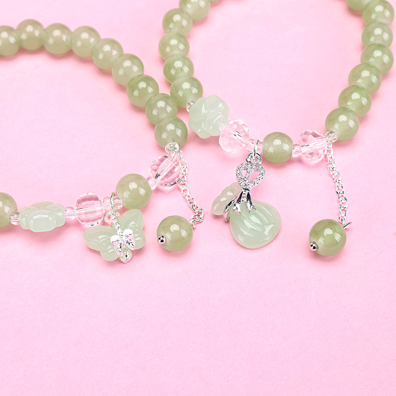 Jade Style Beaded Bracelet 4021001268