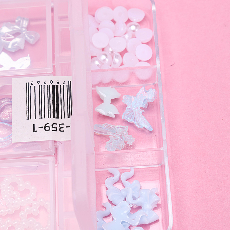 ZX-359 Six Grid Nail Tool Kit PVC Card 4031500064