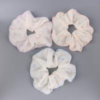 ASN薄纱虚线碎花锁边大肠圈 2