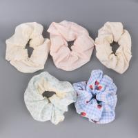 ASN印花/格纹蕾丝拼接大肠圈 2