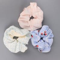ASN印花/格纹蕾丝拼接大肠圈 4
