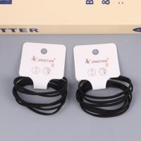 JY0681纸盒3条黑色皮筋 2