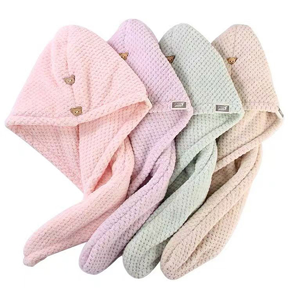 SYJ-040 Pineapple Grid Double Layer Hair Drying Cap 111080012