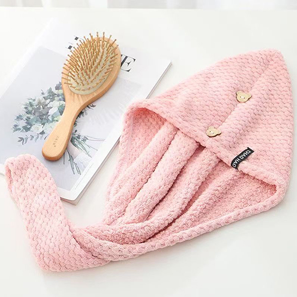 SYJ-040 Pineapple Grid Double Layer Hair Drying Cap 111080012